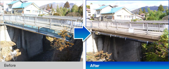 中之条町 E橋　塗装工事